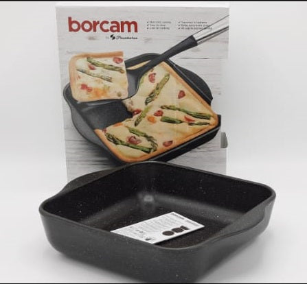 Classy Borcam Square Tray Hro-Ins Black