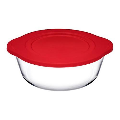 Deluxe Borcam Round Tray Red Cover