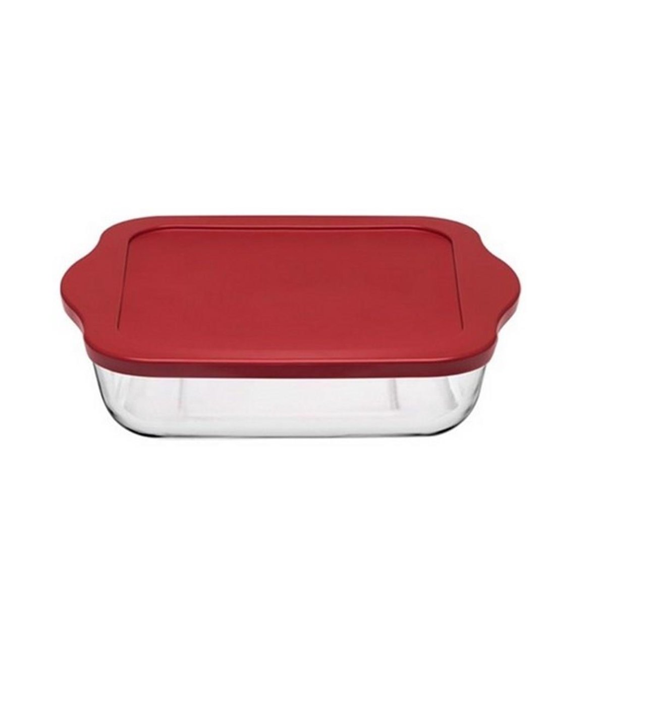 Western Borcam-Midi Pls Red Cap Square Tray