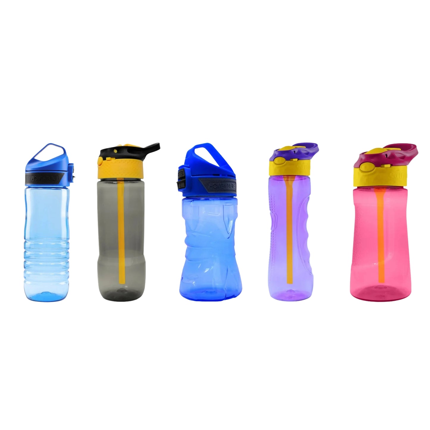 Mega Hydration Saver Pack – Set of 5 Sports Bottles
