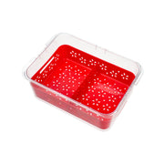 Transparent Strainer+Storage Box 2.5 Ltr
