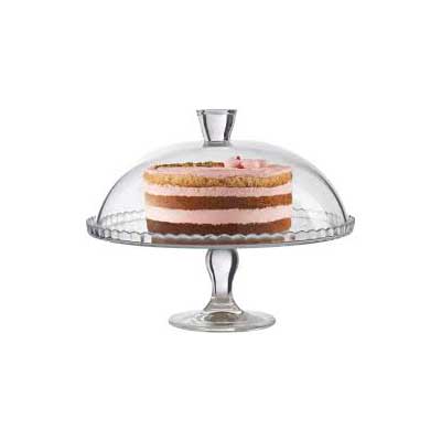 Royal Patisserie Cake Dome+Service Plate Set