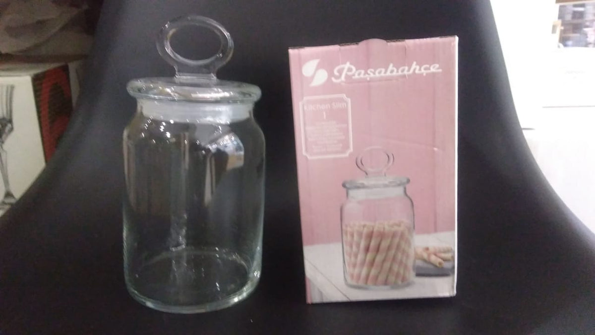 KITCHEN SLIM JAR SET 1PC