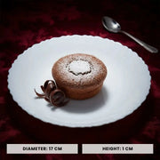 Opal White Dessert Plate