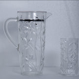 Acrylic Leaves Cut Water Set 7 Pc (Hb Glass)