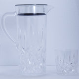 Acrylic Diamond Cut Water Set 7 Pc (DOF Glass)