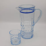 Acrylic Spearhead Cut Water Set 7 Pc (DOF Glass)