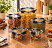 Complete Pantry Organizer Pack – Set of 5 Storage Boxes