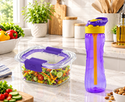 Active Lifestyle Kit – Sports Bottle + Storage Box