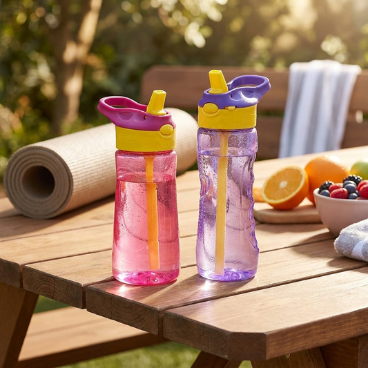 Compact & Mega Duo – Small & Large Sports Bottles