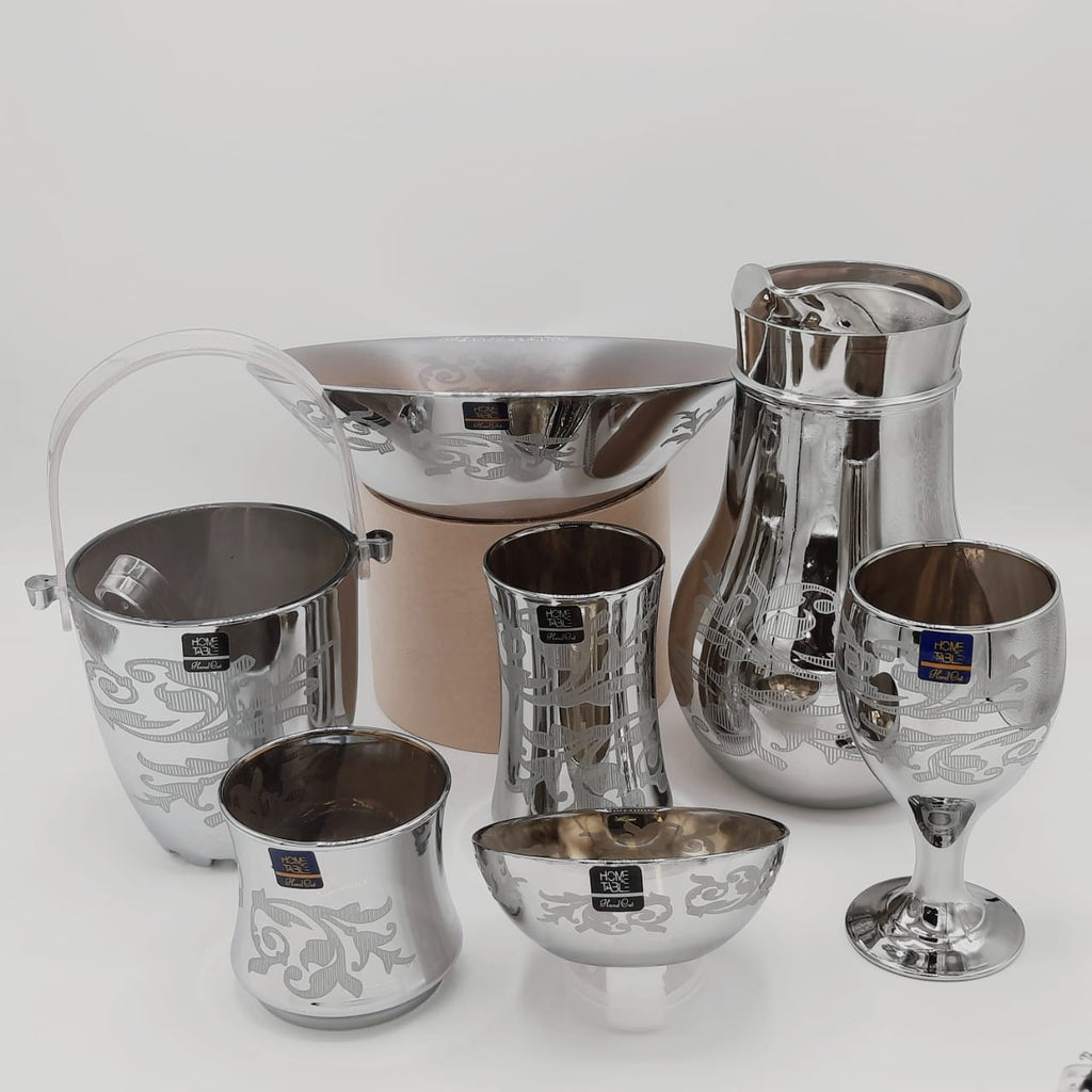 Fashionable Drinkware Dining Silver Set
