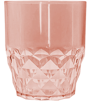 Acrylic Frosted Diamond 340 ml Glass 1pc