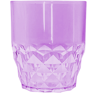 Acrylic Frosted Diamond 340 ml Glass 1pc