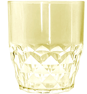 Acrylic Frosted Diamond 340 ml Glass 1pc