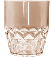 Acrylic Frosted Diamond 340 ml Glass 1pc