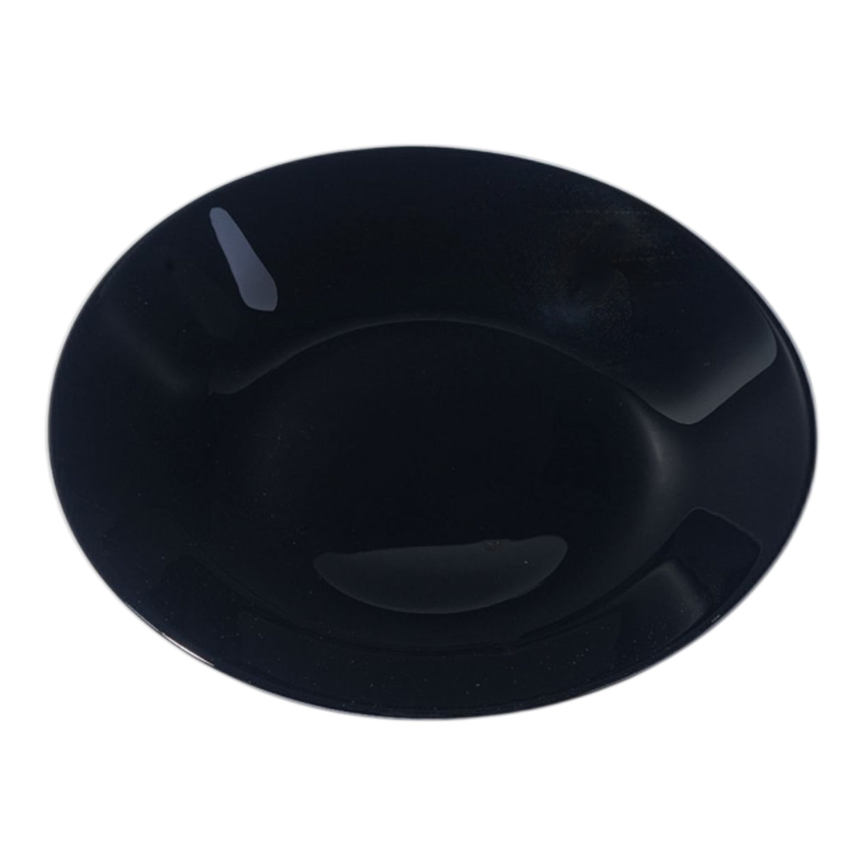 Opal Black Dessert Plate