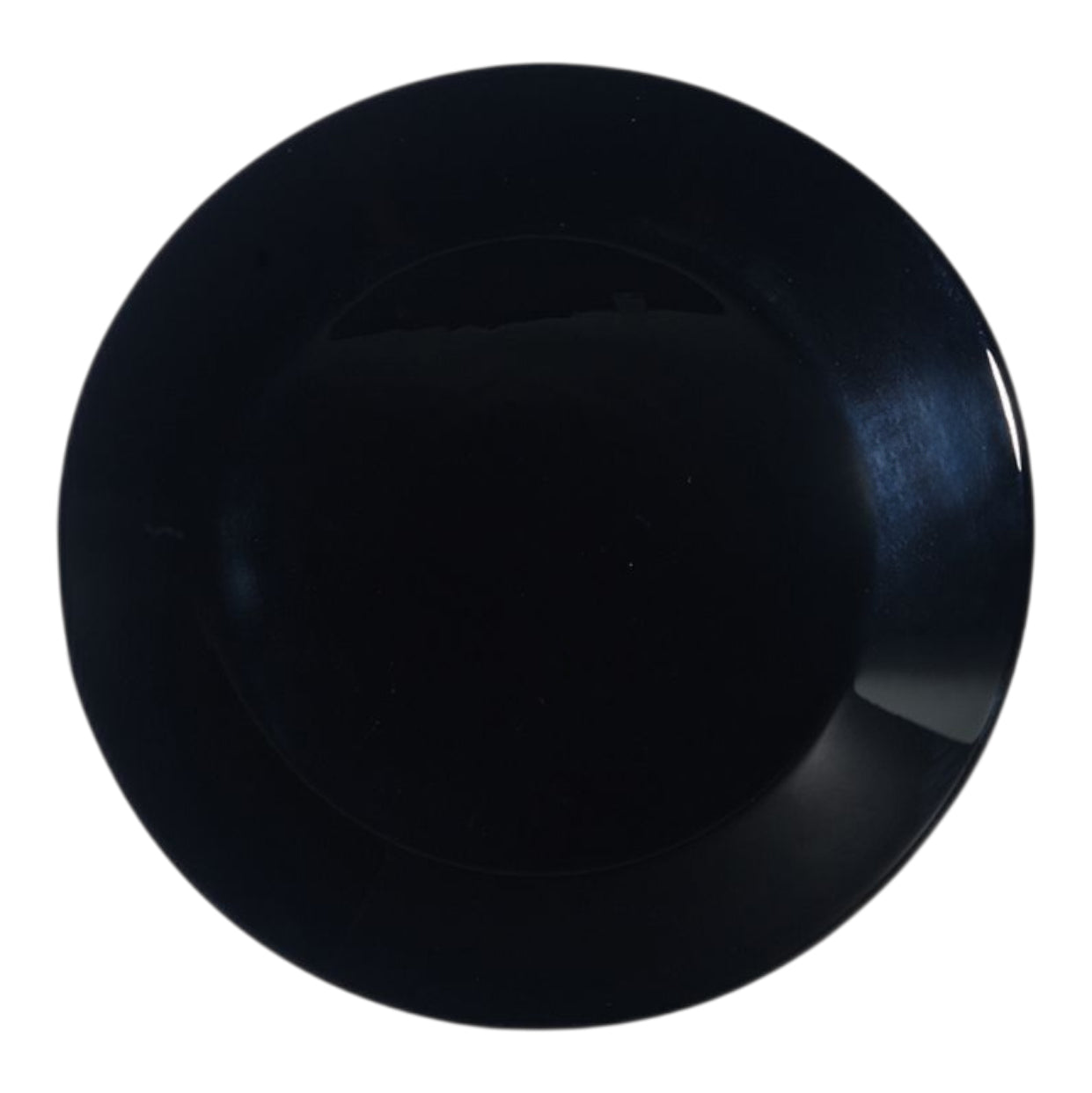 Opal Black Dessert Plate