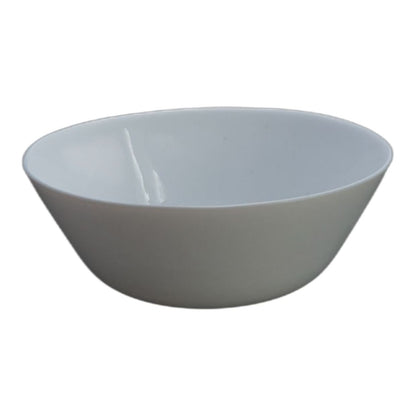 Opal White Salad Bowl