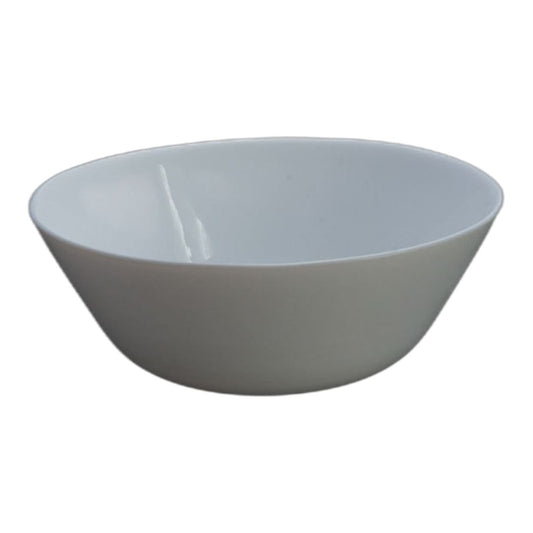 Opal White Salad Bowl