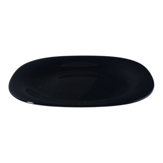 Opal Black Dinner Plate