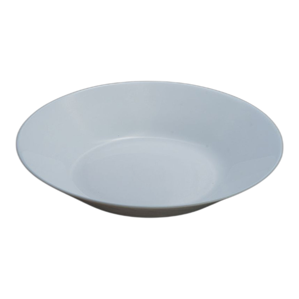 Opal White Soup Plate
