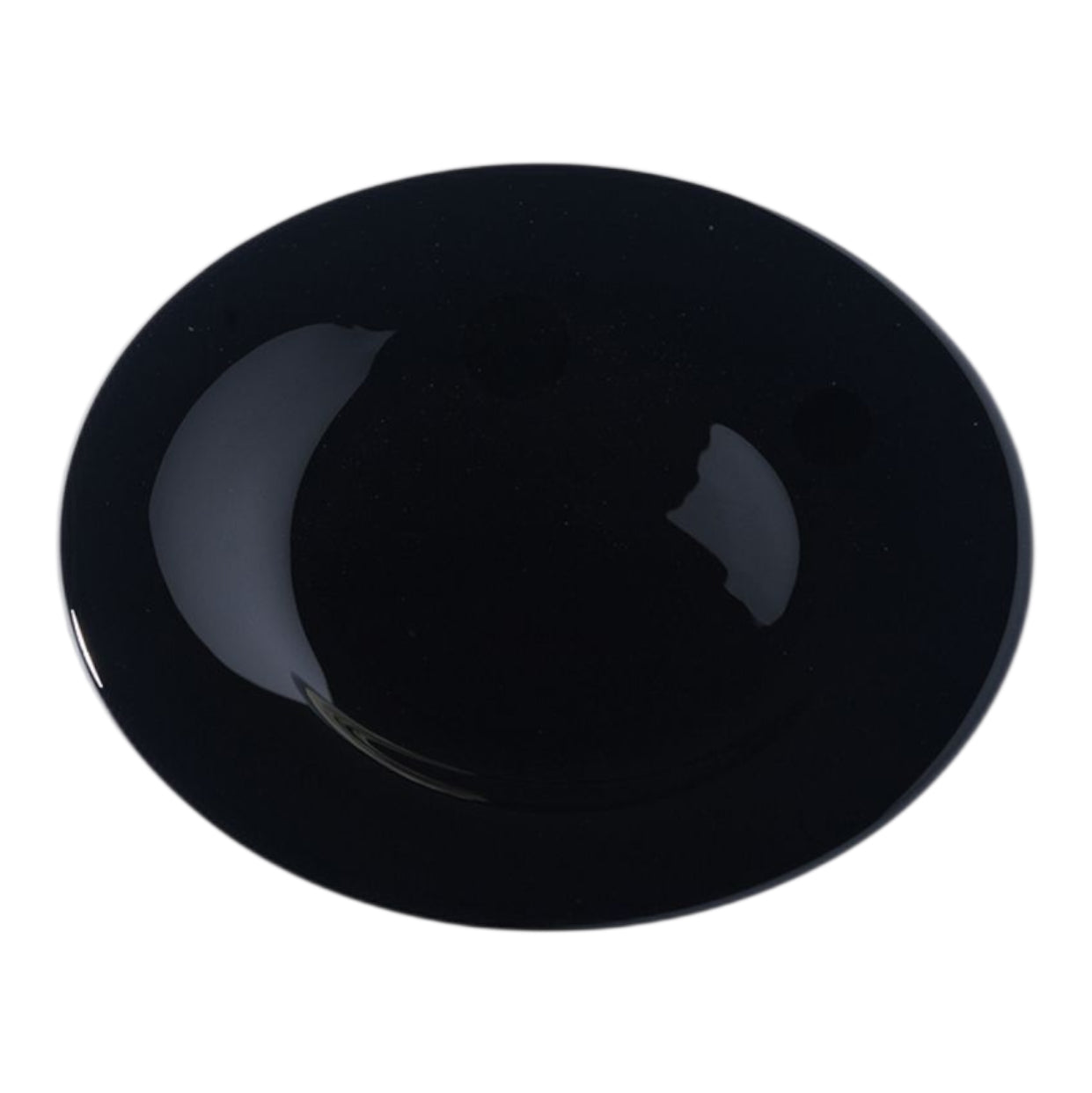 Opal Black Dinner Plate