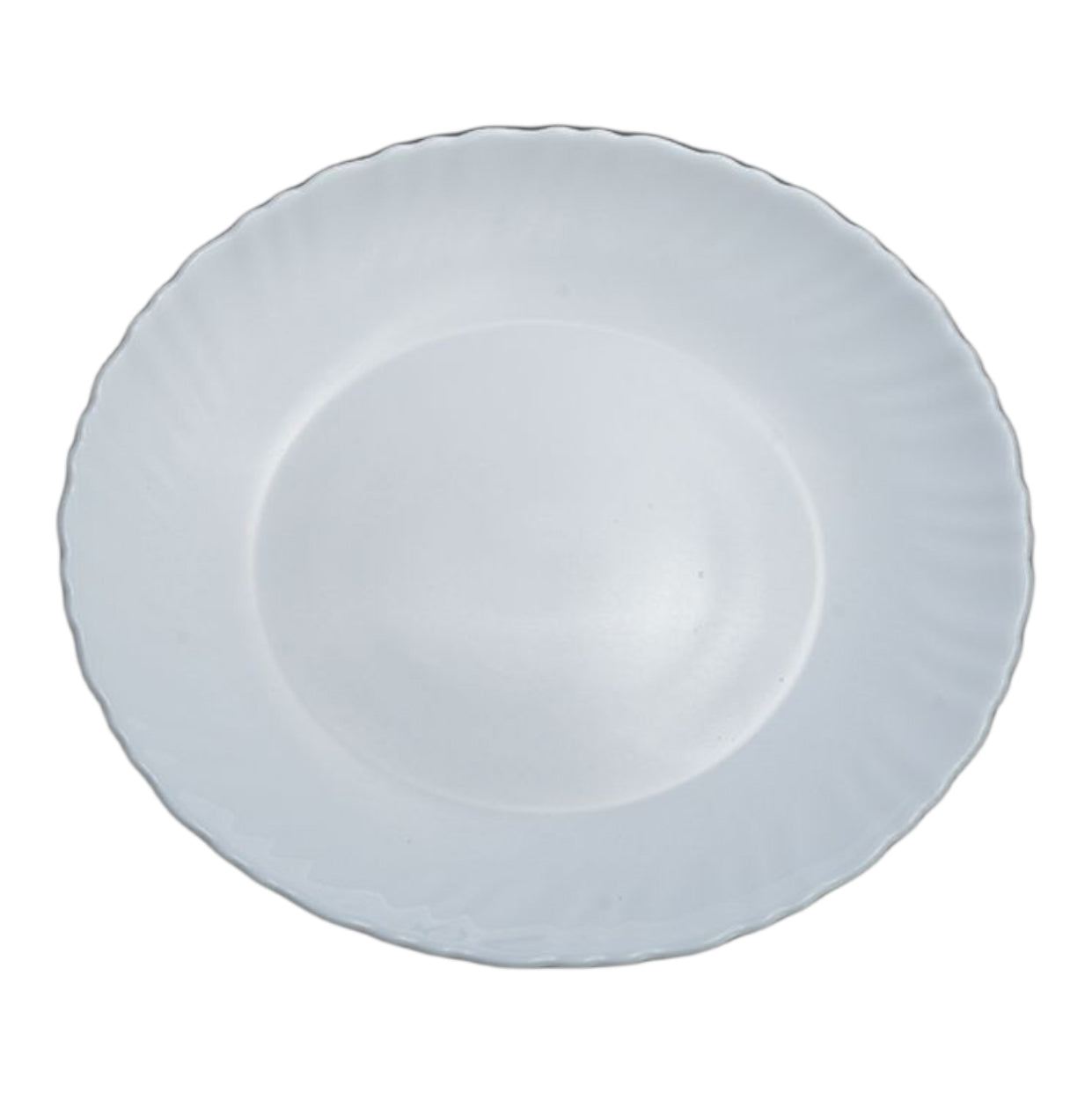 Opal White Dinner Plate