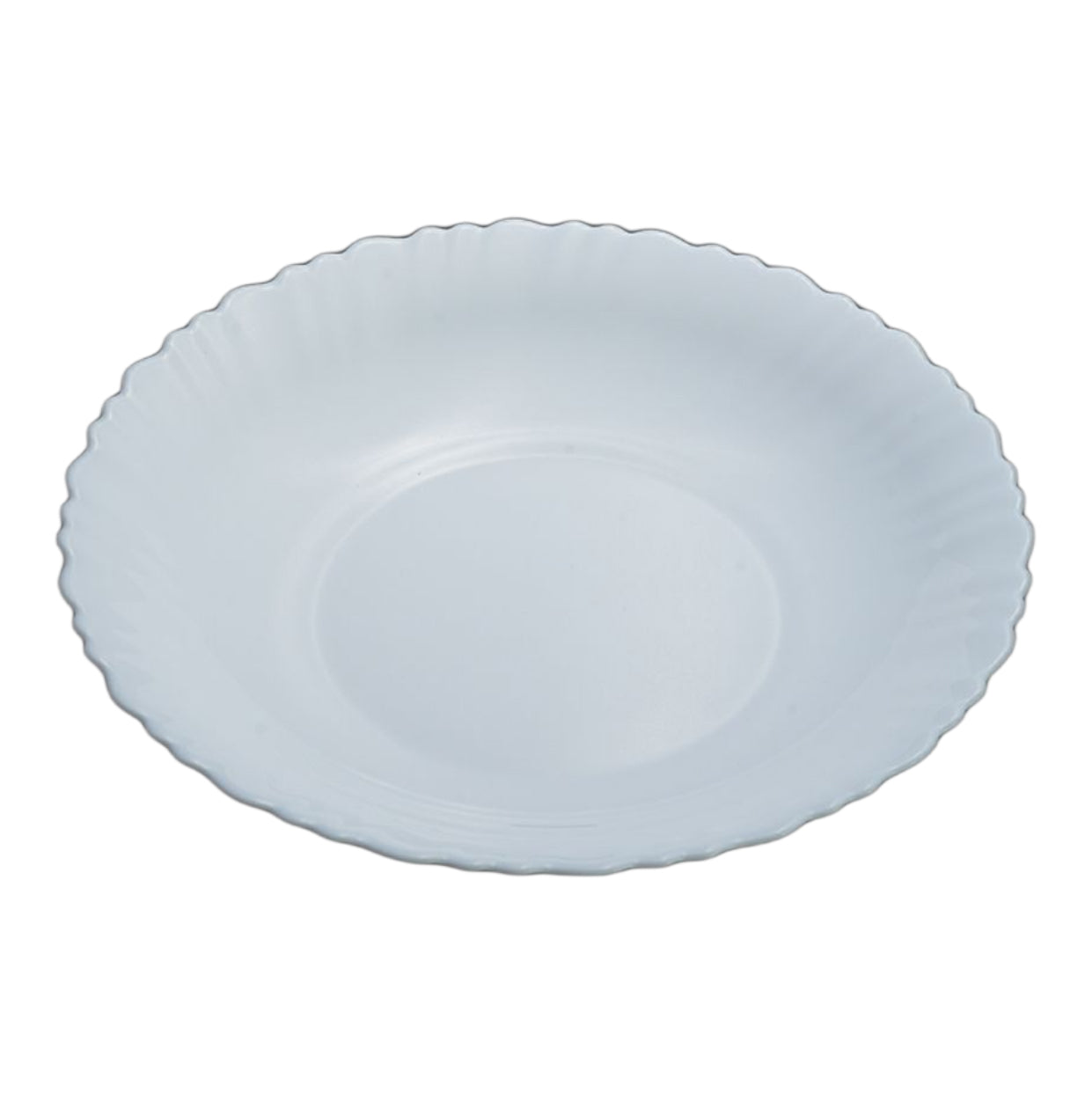 Opal White Dessert Plate