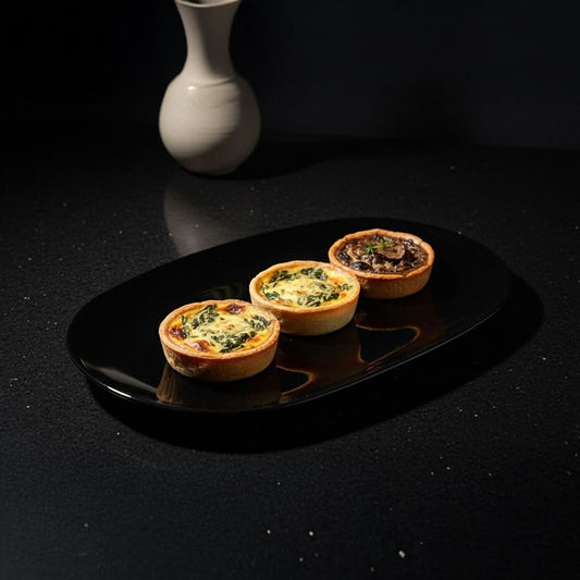 Opal Black Serving Dish