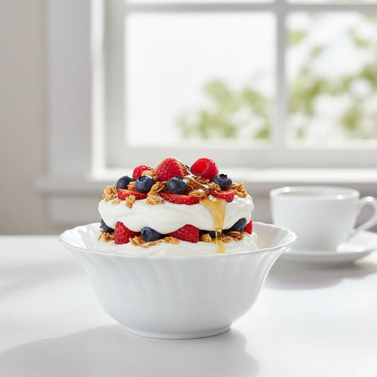 Opal White Individual Bowl