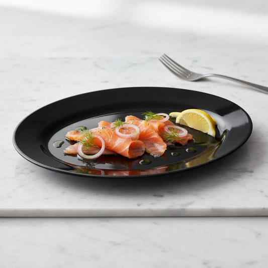 Opal Black Serving Dish