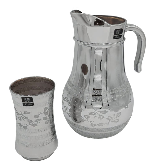 Iced Veil Jug glass set with HB glass-7 PC (Glassware)