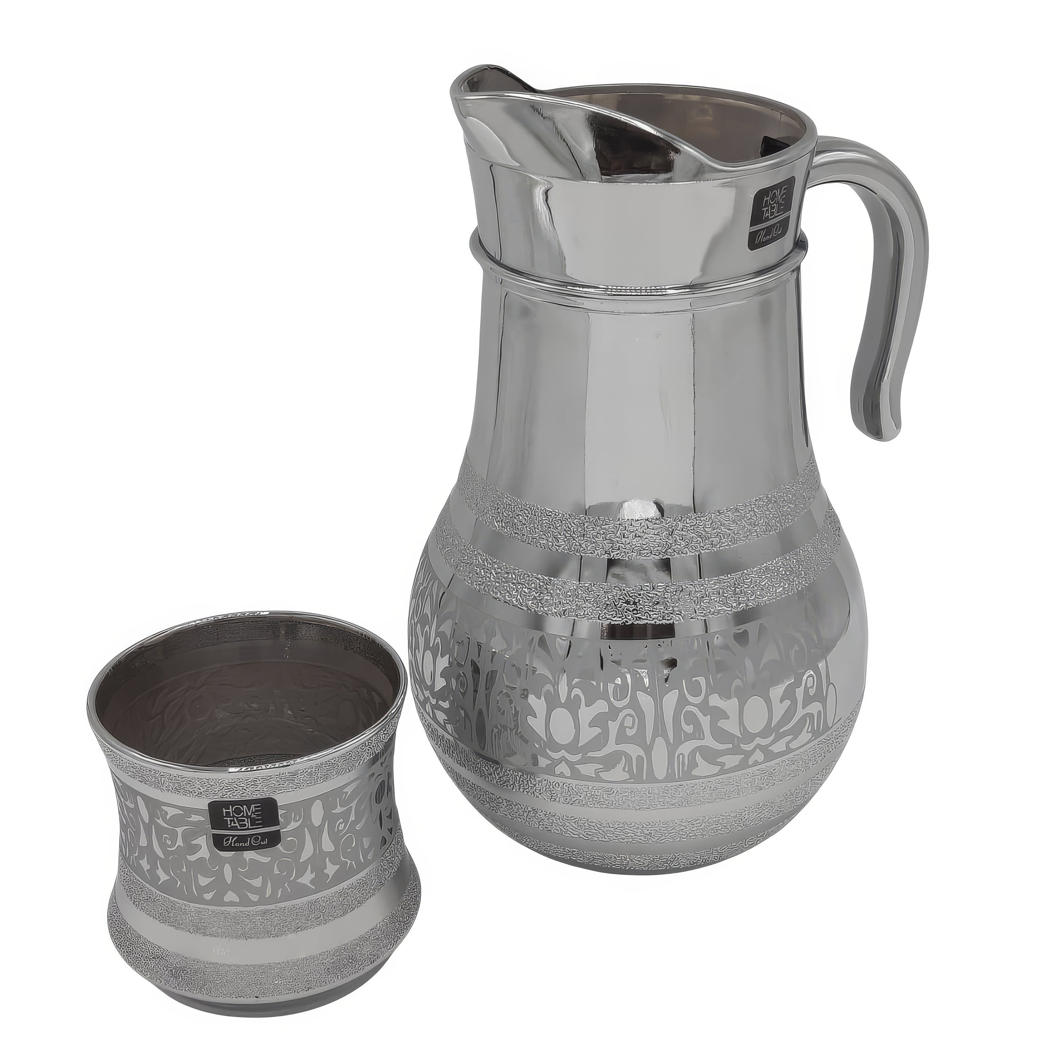 Contour Line JJug Glass Set with DOF glass-7 PC (Glassware)