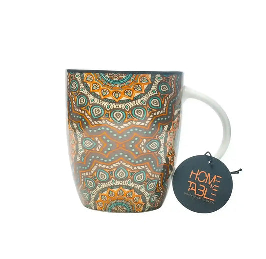 Indigo Mosaic Mug