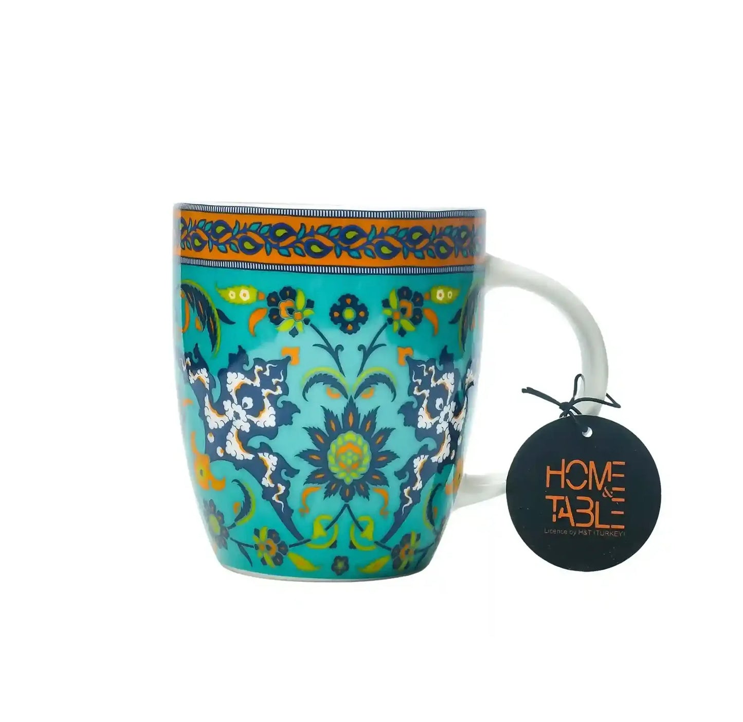 Azure Bloom Mug