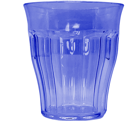 Acrylic Sparkling Glass 270 ml Glass 1pc