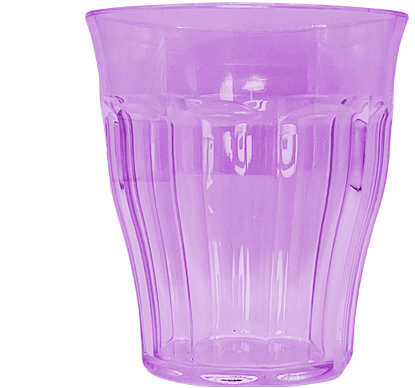 Acrylic Sparkling Glass 270 ml Glass 1pc