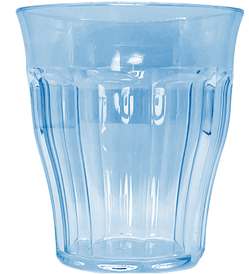 Acrylic Sparkling Glass 270 ml Glass 1pc