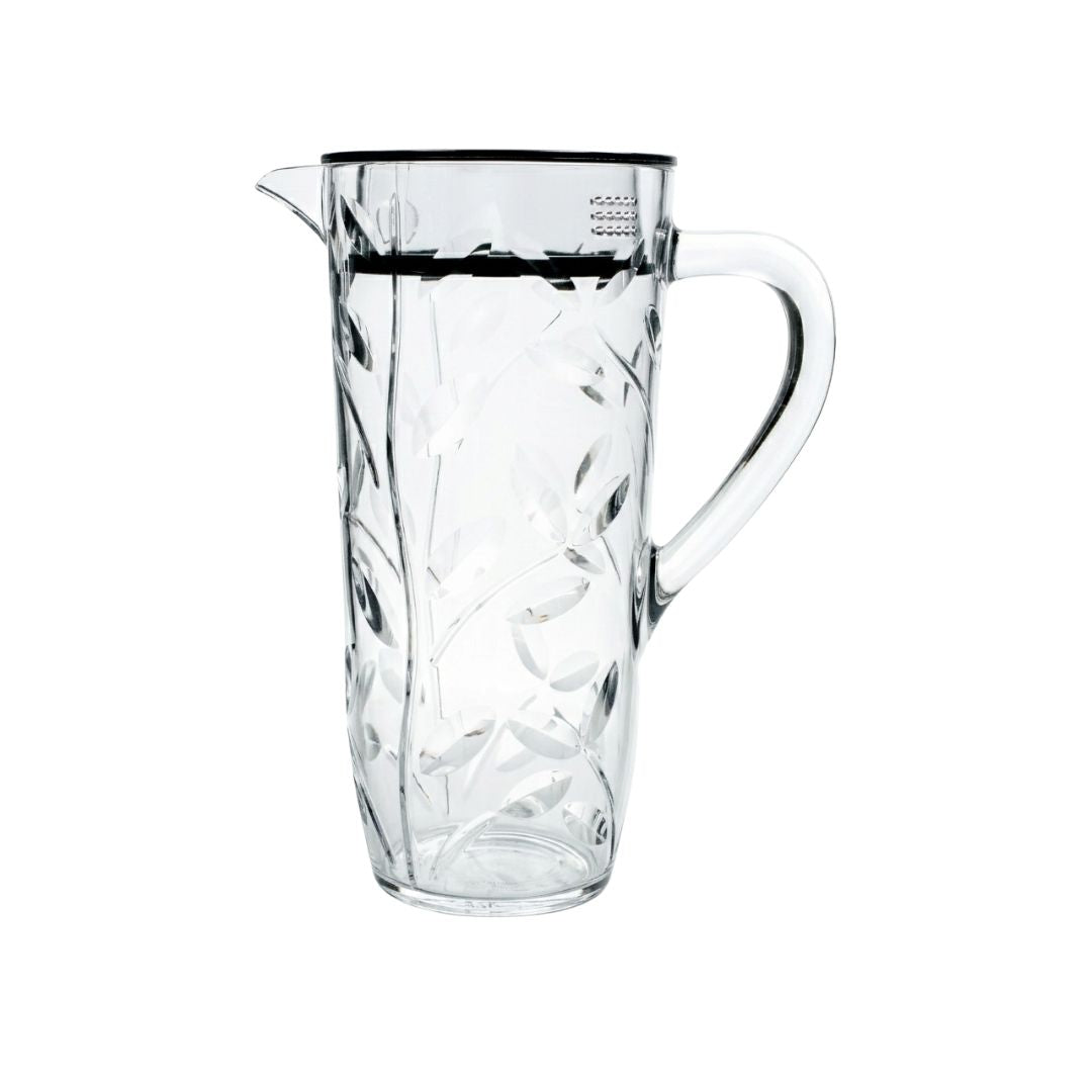 Acrylic Leaves Cut Jug With Sealed Cap 1Pc