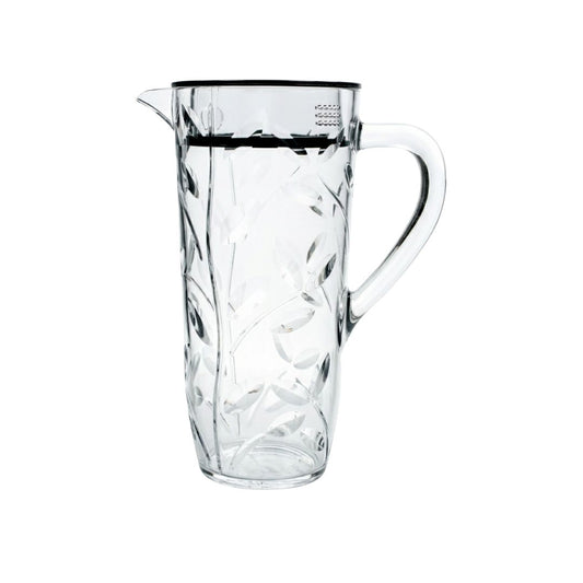 Acrylic Leaves Cut Jug With Sealed Cap 1Pc