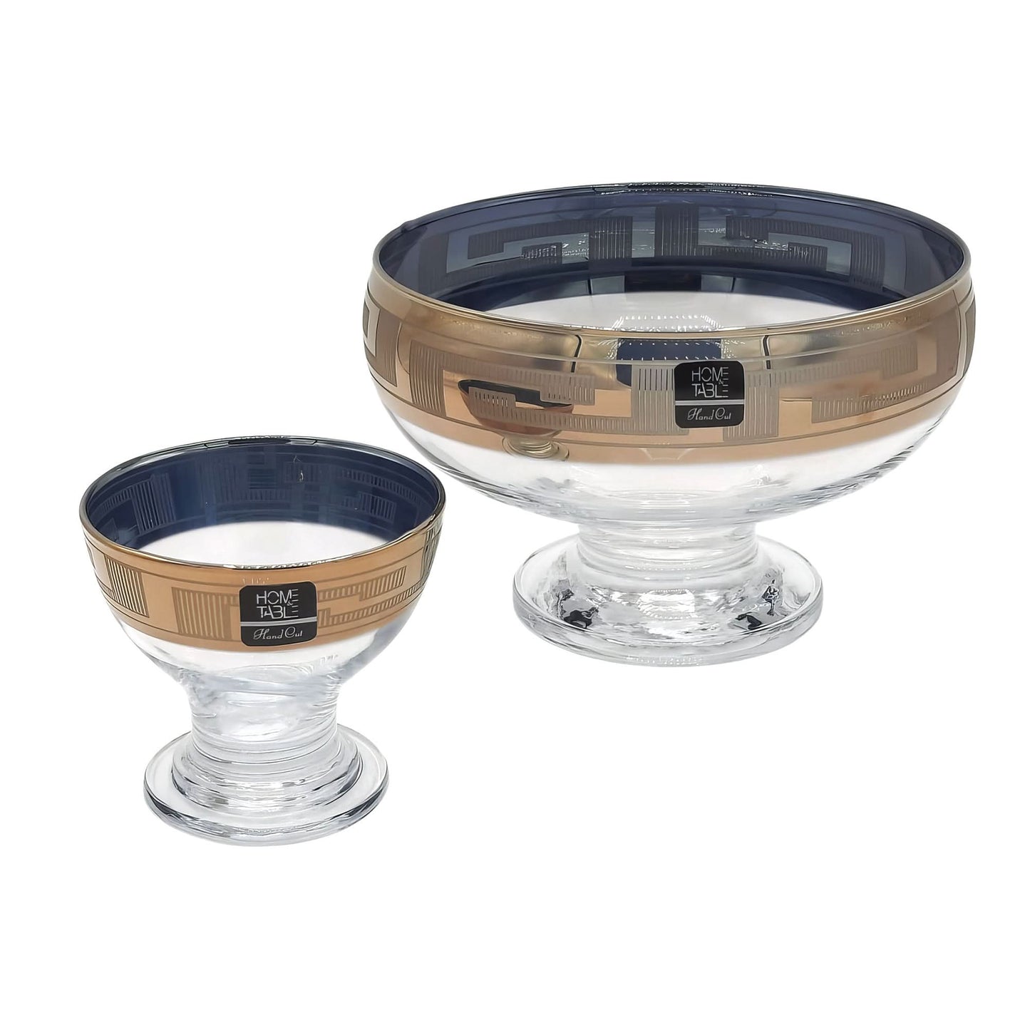 Venezia Golden Velvet Ice Cream Set – 7 Pcs