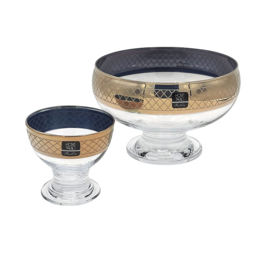 Regal Venezia Golden Ice Cream Set – 7 Pcs