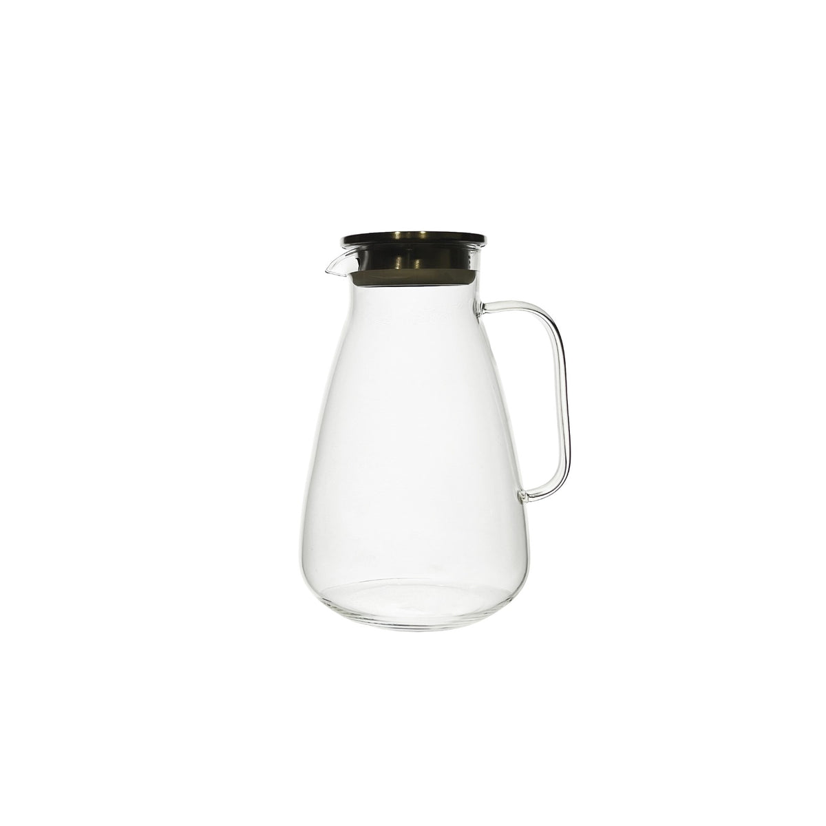 H&T Crystal Jug 2.0L W/STEEL LID 1PC
