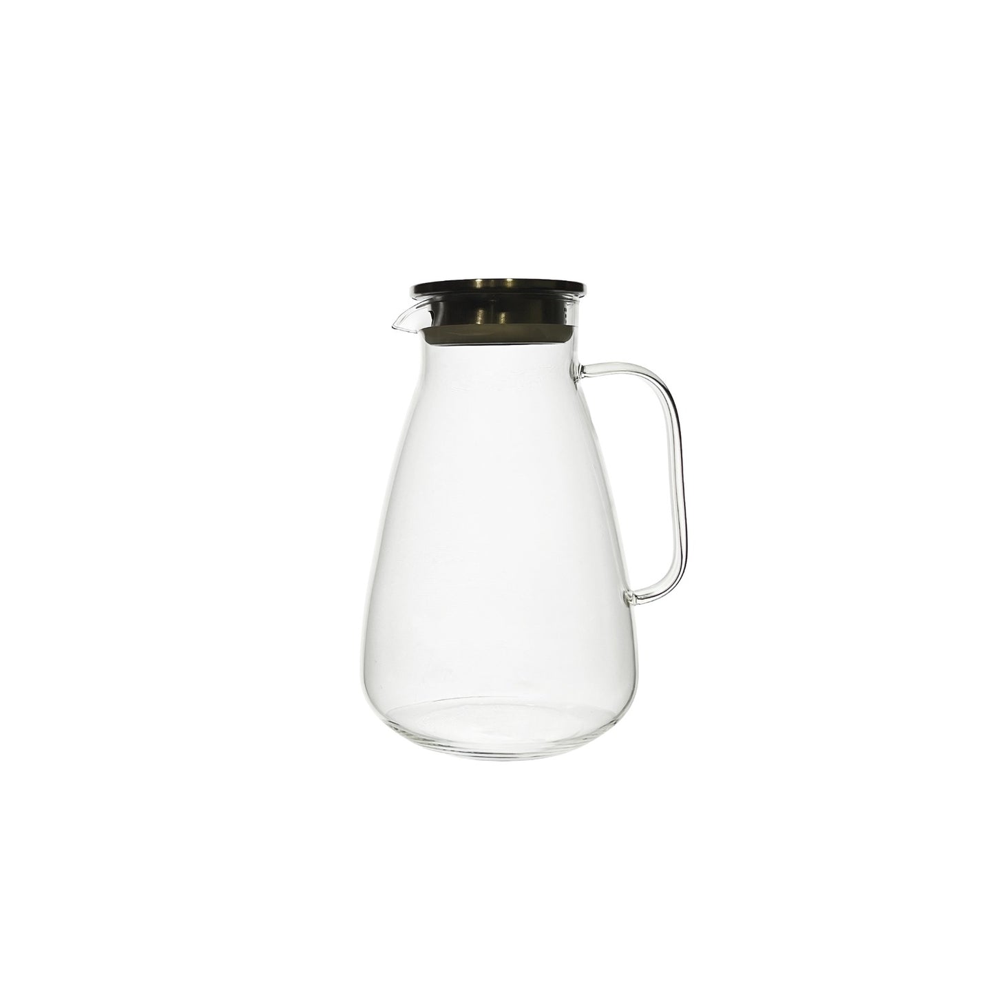 H&T Crystal Jug 2.0L W/STEEL LID 1PC