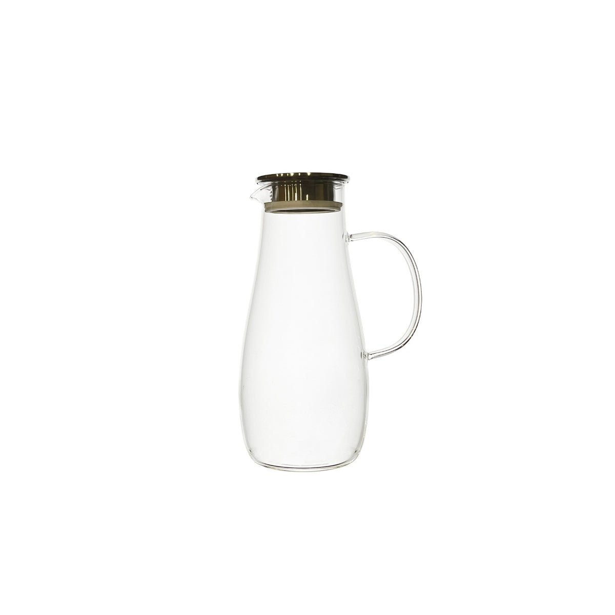 H&T Crystal Jug 2.0L W/STEEL LID 1PC