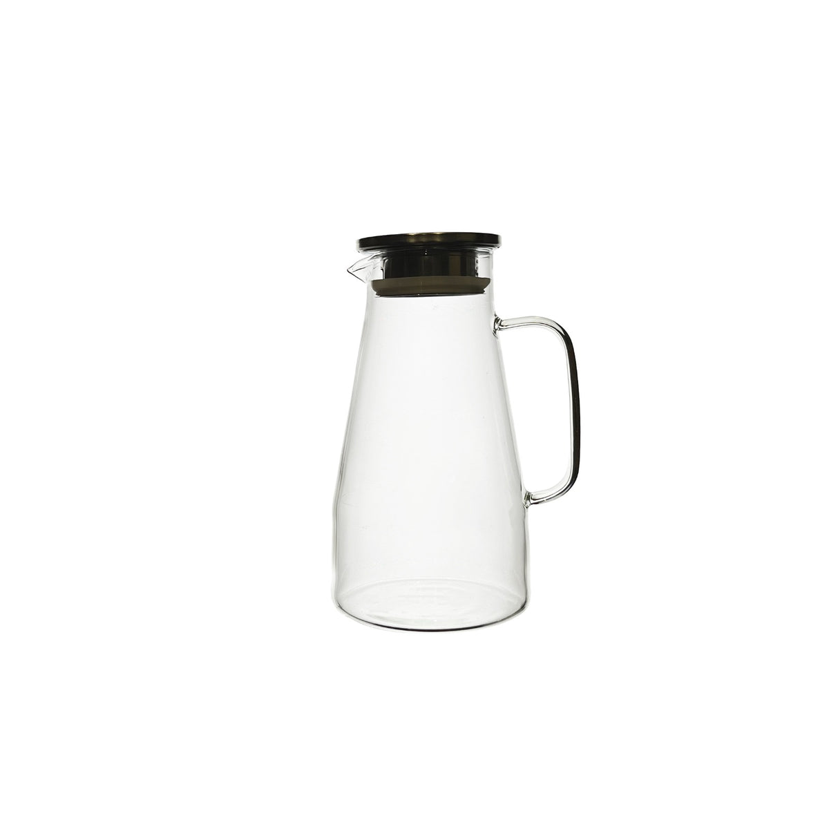 H&T Crystal Jug With Iron Cap Set 1PC