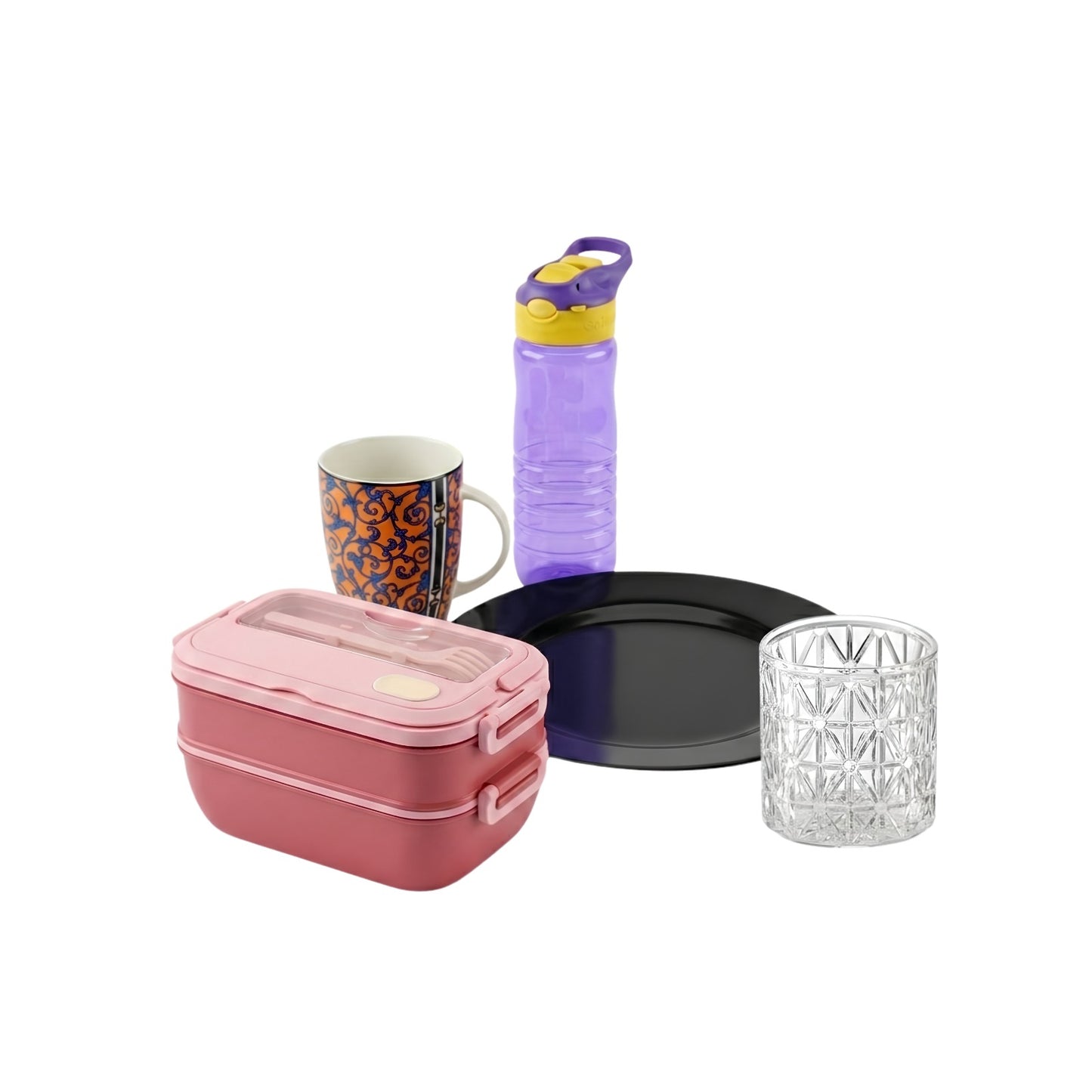 Executive Lunch & Desk Pack – 5-in-1 Office Essentials