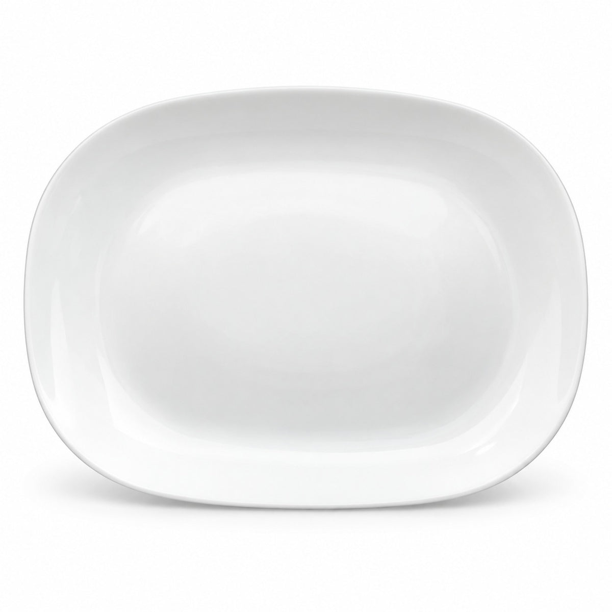 Carine Opal White 14" Serving Plate 1 pc