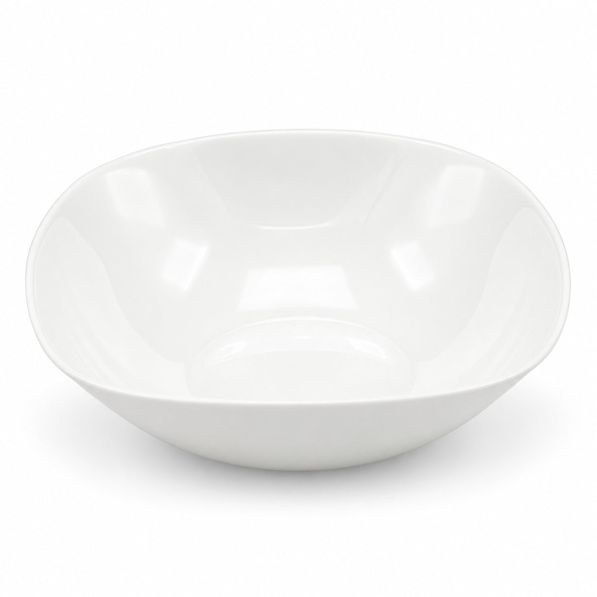 Carine Opal White 10" Salad Bowl 1 pc