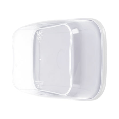 H&T Storage Square Box 3Pc Set (2.65+3.45+5 Ltr)